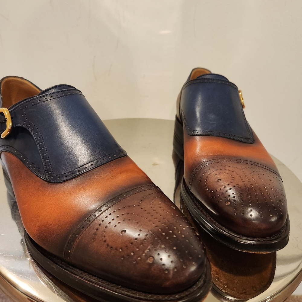 Gucci monkstrap shoes